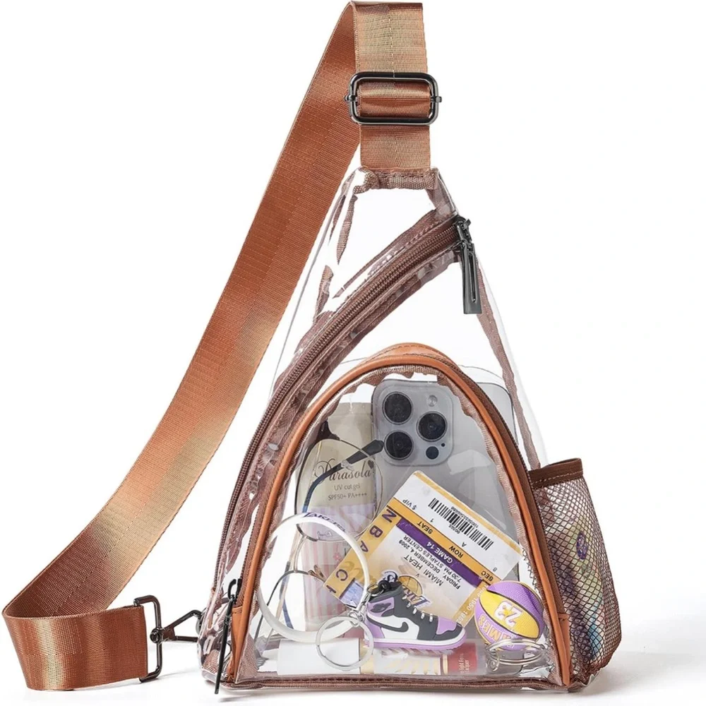 Clear Crossbody Sling Bag